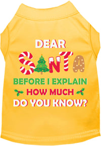 Santa, How Much? Pet Shirt
