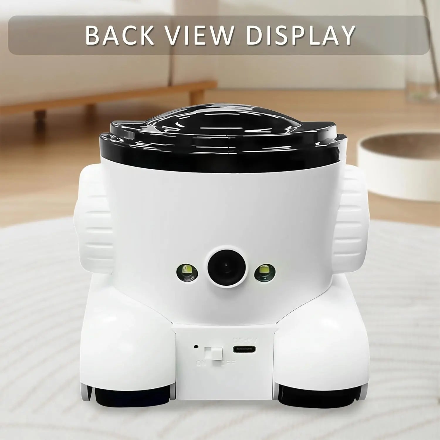 1080P Smart Pet Camera WiFi Robot 2-Way Audio Night Vision Motion Tracking(2026) - BIG FRENCHIES