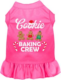 Cookie Baking Crew Christmas Pet Dress