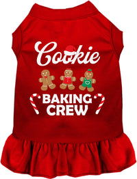 Cookie Baking Crew Christmas Pet Dress