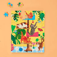 Cat Tree 100 Piece Puzzle Snax - BIG FRENCHIES