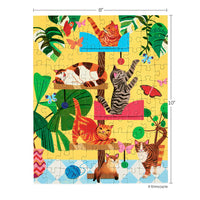 Cat Tree 100 Piece Puzzle Snax - BIG FRENCHIES