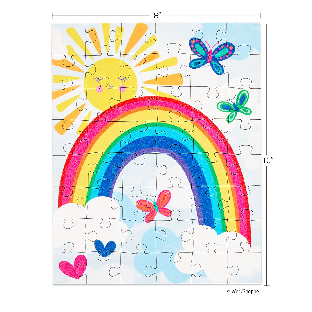 Sunny Rainbow 48 Piece Puzzle Snax - BIG FRENCHIES