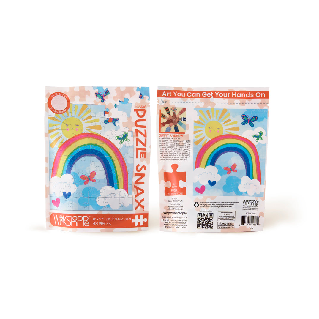 Sunny Rainbow 48 Piece Puzzle Snax - BIG FRENCHIES