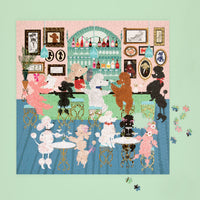 Poodle Martini Lounge 1000 Piece Puzzle - BIG FRENCHIES