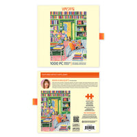 Books & Bouquets 1000 Piece Puzzle - BIG FRENCHIES