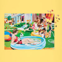 Cooling Off 1000 Piece Puzzle - BIG FRENCHIES
