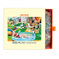 Cooling Off 1000 Piece Puzzle - BIG FRENCHIES