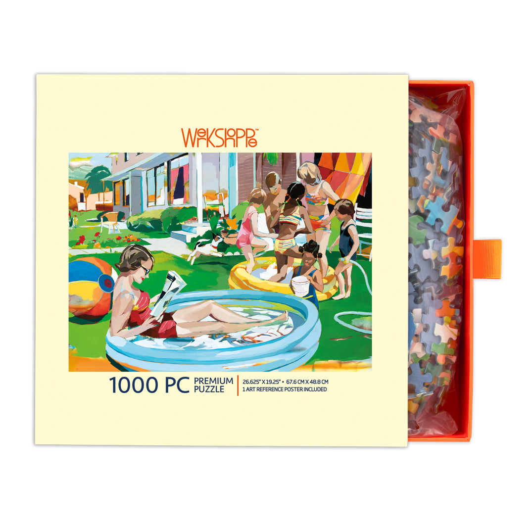 Cooling Off 1000 Piece Puzzle - BIG FRENCHIES