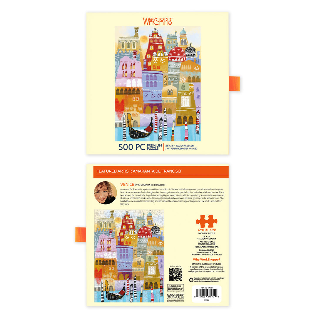 Venice 500 Piece Puzzle - BIG FRENCHIES
