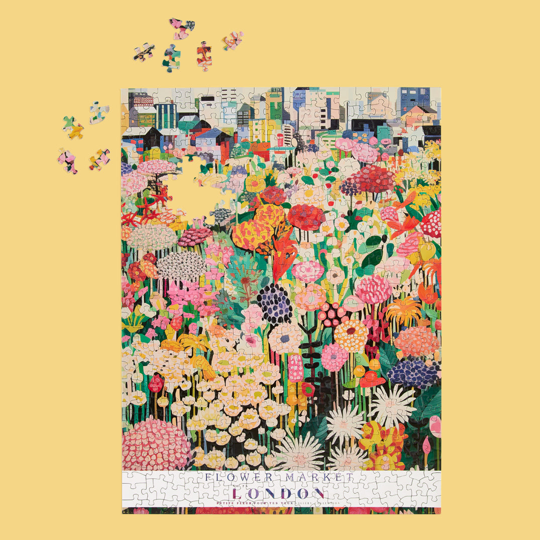 London Flower Market 500 Piece Puzzle - BIG FRENCHIES