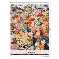 London Flower Market 500 Piece Puzzle - BIG FRENCHIES
