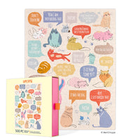 If Cats Could Talk 500 Piece Puzzle - BIG FRENCHIES