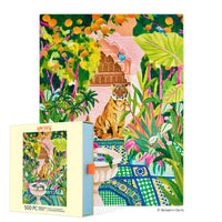 Peaceful Oasis 500 Piece Puzzle - BIG FRENCHIES