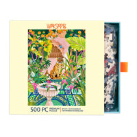Peaceful Oasis 500 Piece Puzzle - BIG FRENCHIES