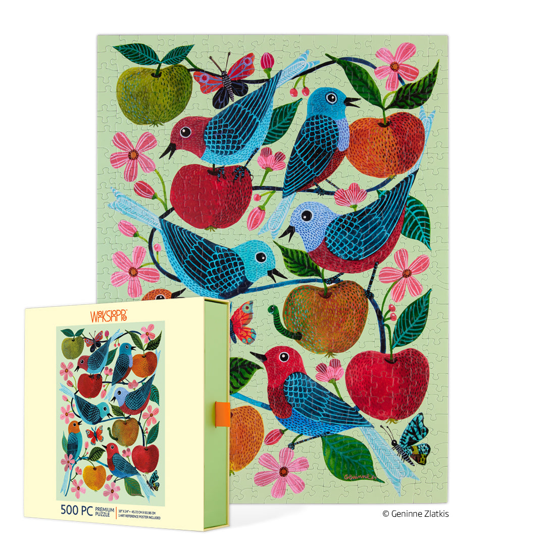 Apple Orchard 500 Piece Puzzle - BIG FRENCHIES