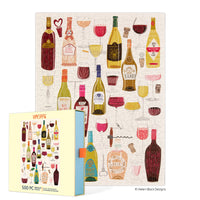 Wine Tasting 500 Piece Puzzle - BIG FRENCHIES