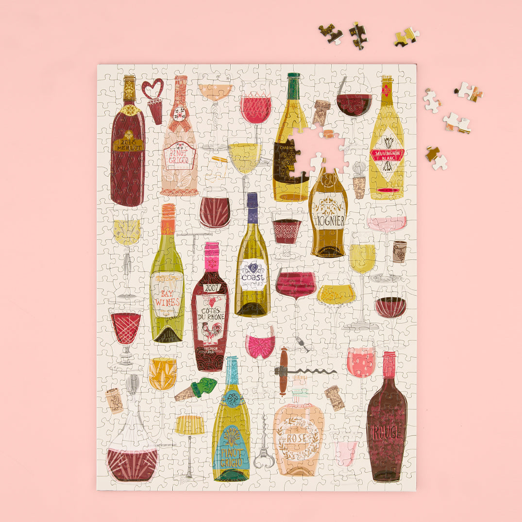 Wine Tasting 500 Piece Puzzle - BIG FRENCHIES