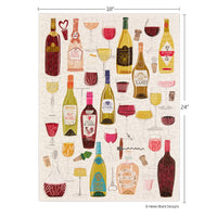 Wine Tasting 500 Piece Puzzle - BIG FRENCHIES