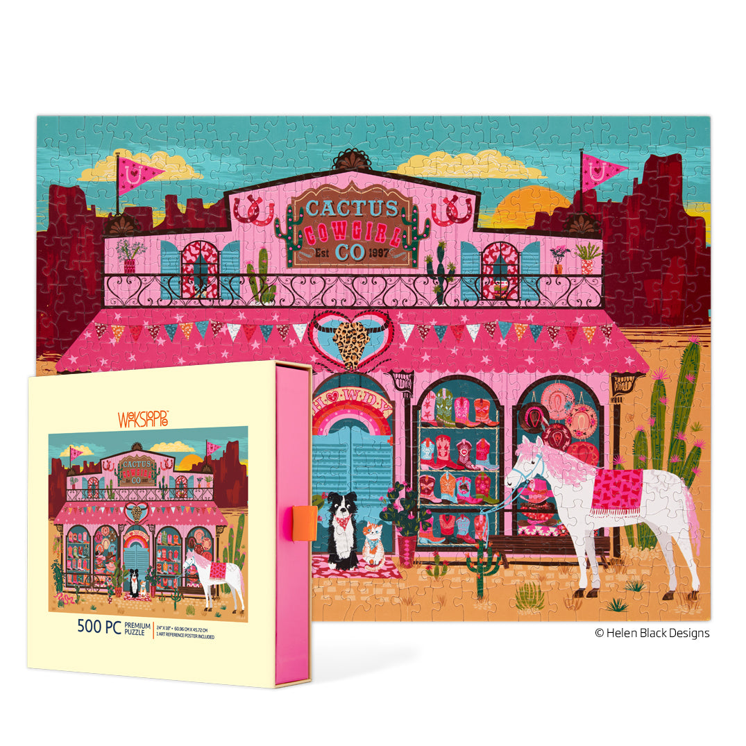 Cactus Cowgirl Co. 500 Piece Puzzle - BIG FRENCHIES