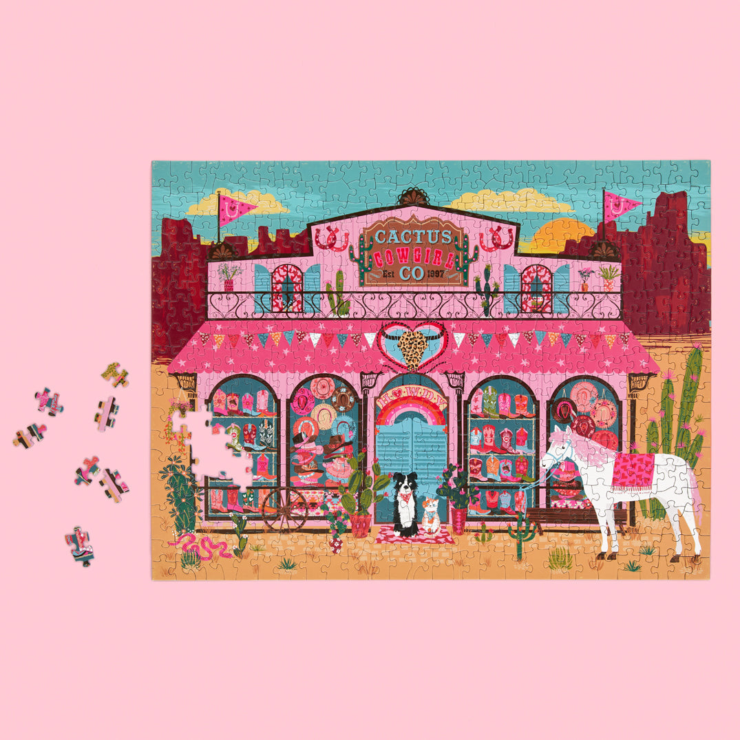 Cactus Cowgirl Co. 500 Piece Puzzle - BIG FRENCHIES