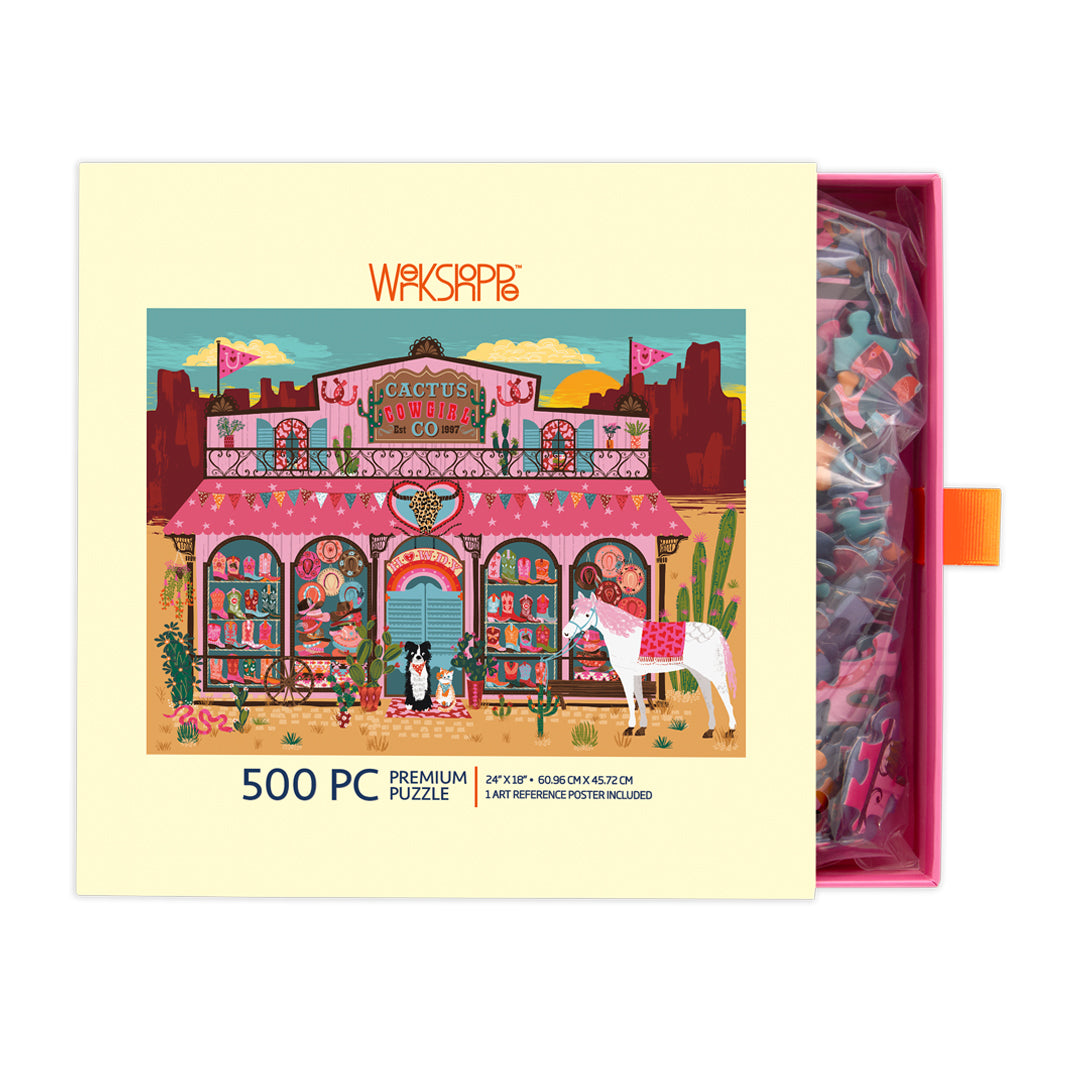 Cactus Cowgirl Co. 500 Piece Puzzle - BIG FRENCHIES