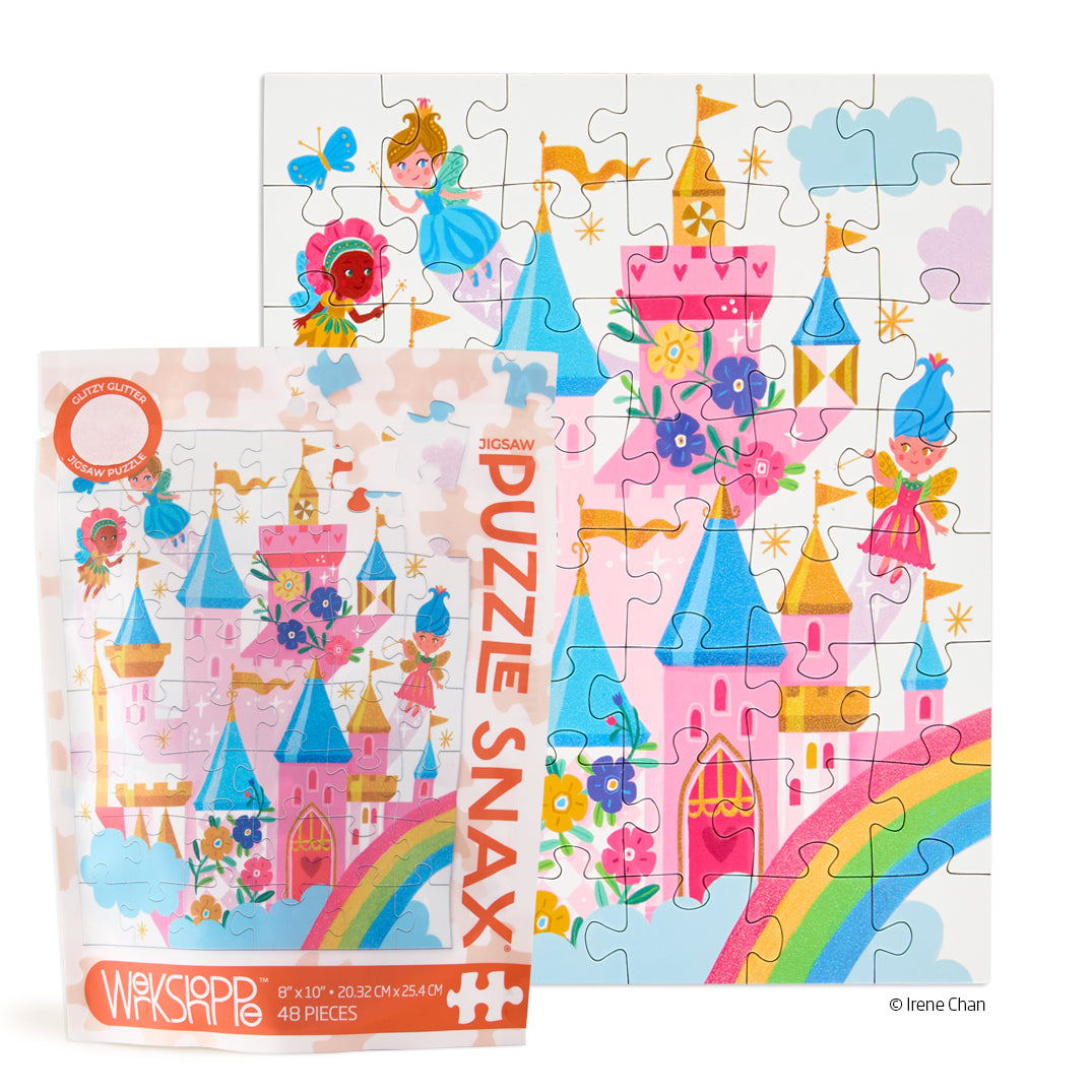 Fairy Castle 48 Piece Puzzle Snax - BIG FRENCHIES
