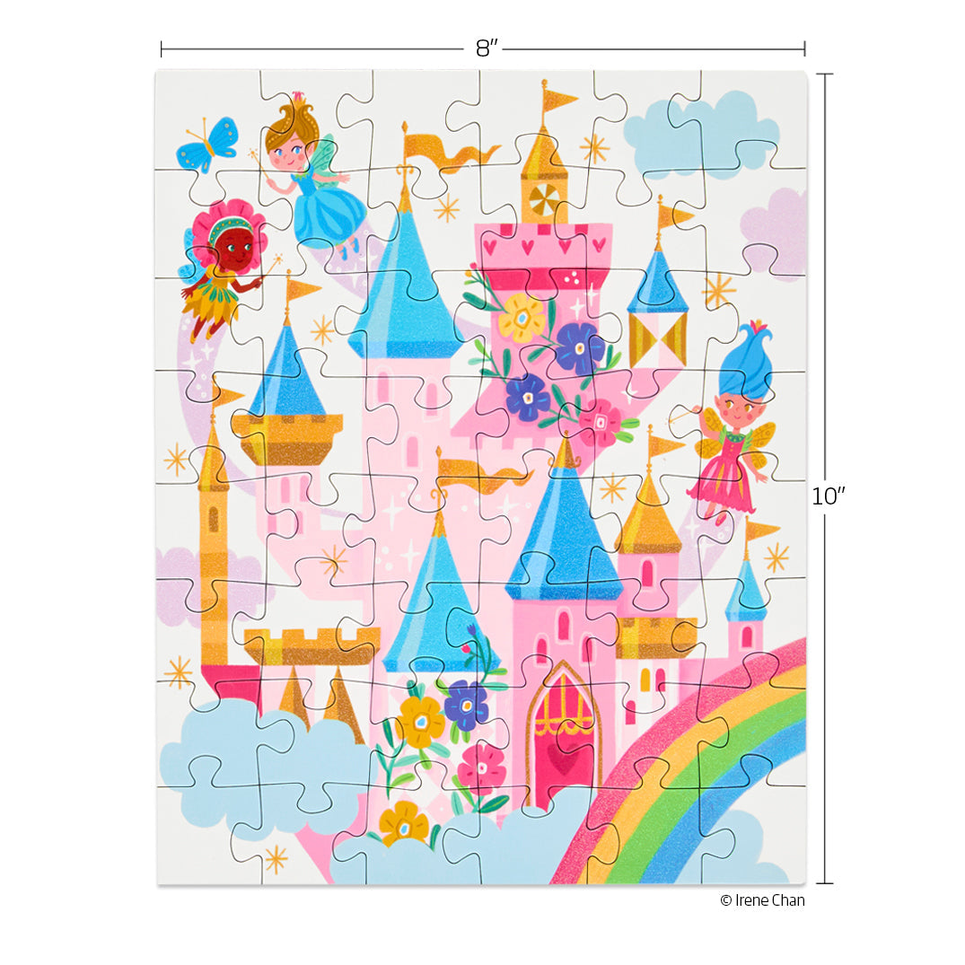 Fairy Castle 48 Piece Puzzle Snax - BIG FRENCHIES