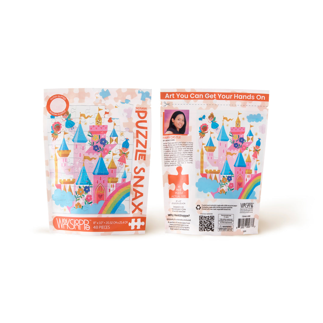 Fairy Castle 48 Piece Puzzle Snax - BIG FRENCHIES