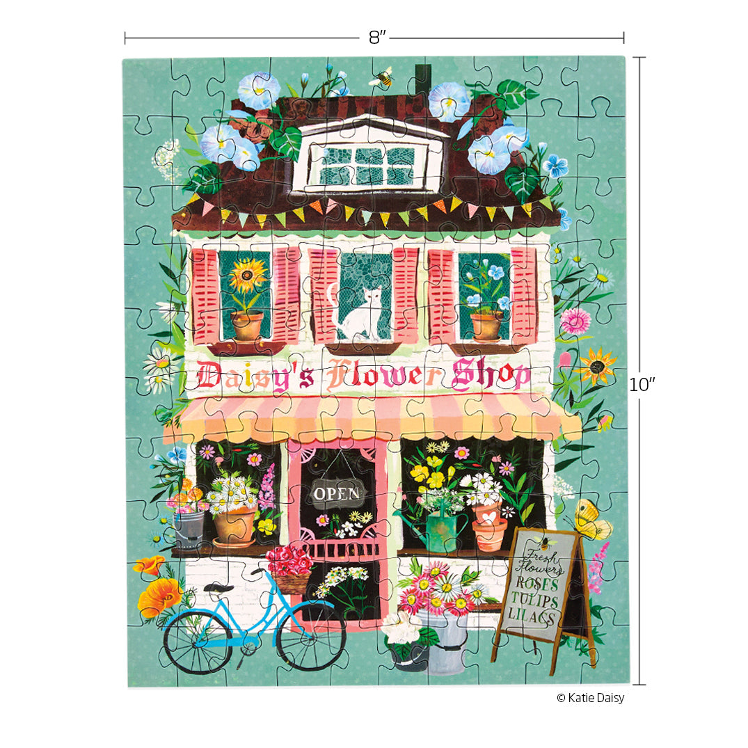 Daisy's Flower Shop 100 Piece Puzzle Snax - BIG FRENCHIES