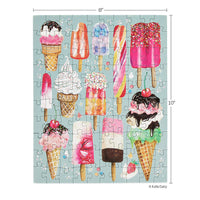 Ice Cream & Pops 100 Piece Puzzle Snax - BIG FRENCHIES