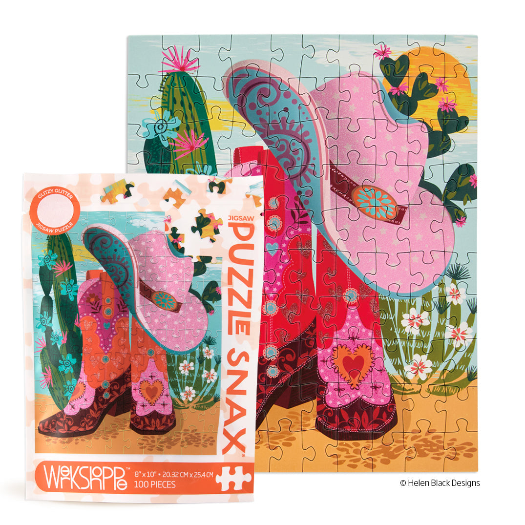 Cowgirl Essentials 100 Piece Puzzle Snax - BIG FRENCHIES