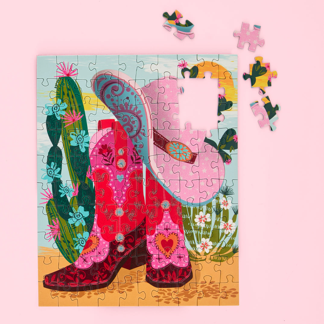 Cowgirl Essentials 100 Piece Puzzle Snax - BIG FRENCHIES