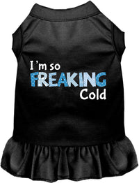 Freaking Cold Winter Pet Dress