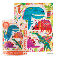 Dinosaur Day 48 Piece Puzzle Snax - BIG FRENCHIES