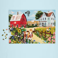 Wildflower Farm 1000 Piece Puzzle - BIG FRENCHIES