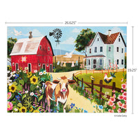 Wildflower Farm 1000 Piece Puzzle - BIG FRENCHIES