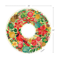 Holiday Wreath 1000 Piece Puzzle - BIG FRENCHIES