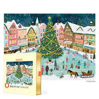 Town Square 1000 Piece Puzzle - BIG FRENCHIES