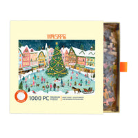 Town Square 1000 Piece Puzzle - BIG FRENCHIES