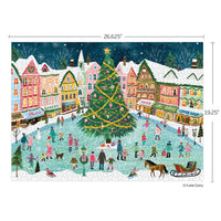Town Square 1000 Piece Puzzle - BIG FRENCHIES