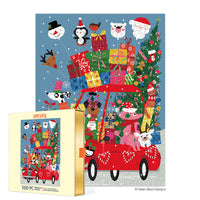 Festive Fun Car 500 Piece Christmas Puzzle - BIG FRENCHIES