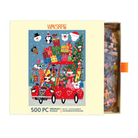 Festive Fun Car 500 Piece Christmas Puzzle - BIG FRENCHIES