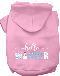 Hello Winter Pet Hoodie