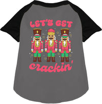 Let's Get Crackin' Pet Raglan Shirt