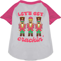 Let's Get Crackin' Pet Raglan Shirt