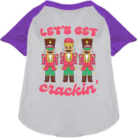 Let's Get Crackin' Pet Raglan Shirt