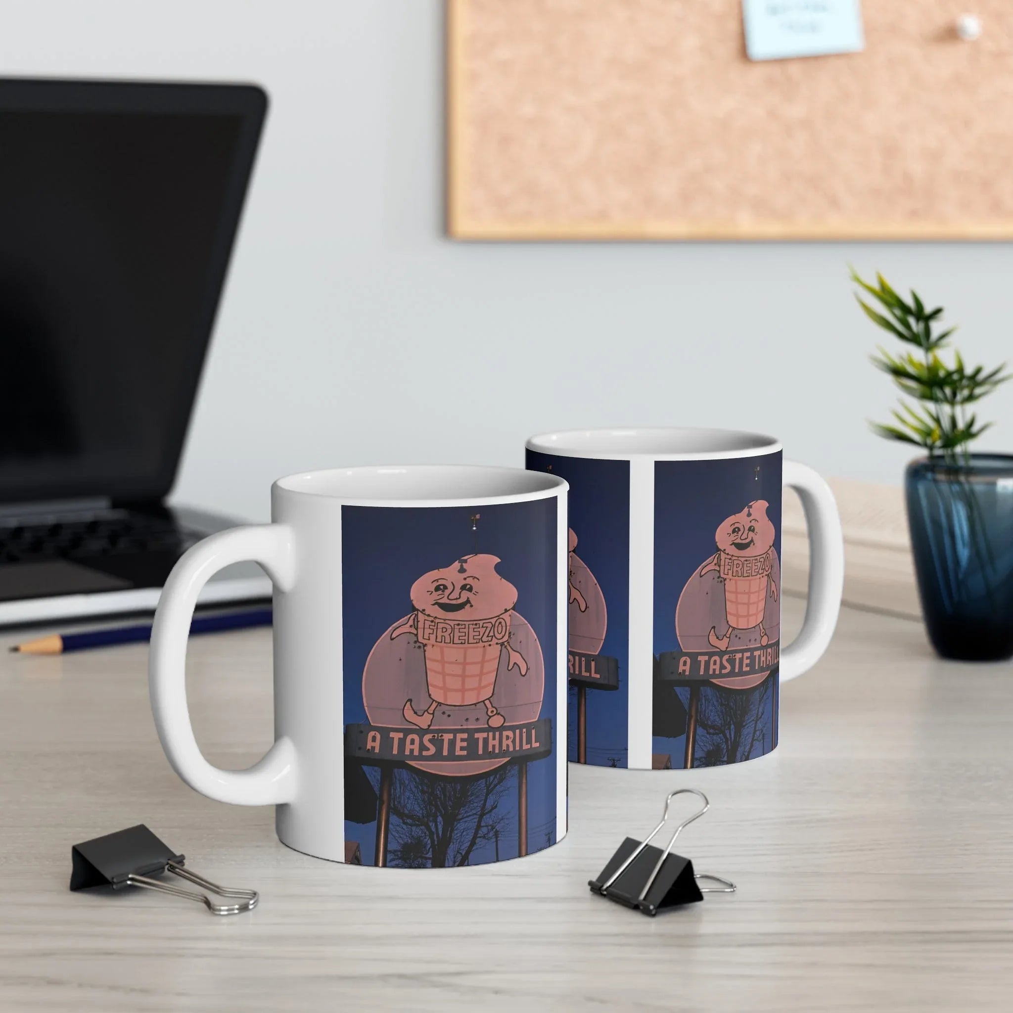 ROADSIDE MUGS - Freezo Ceramic Mug 11oz - BIG FRENCHIES