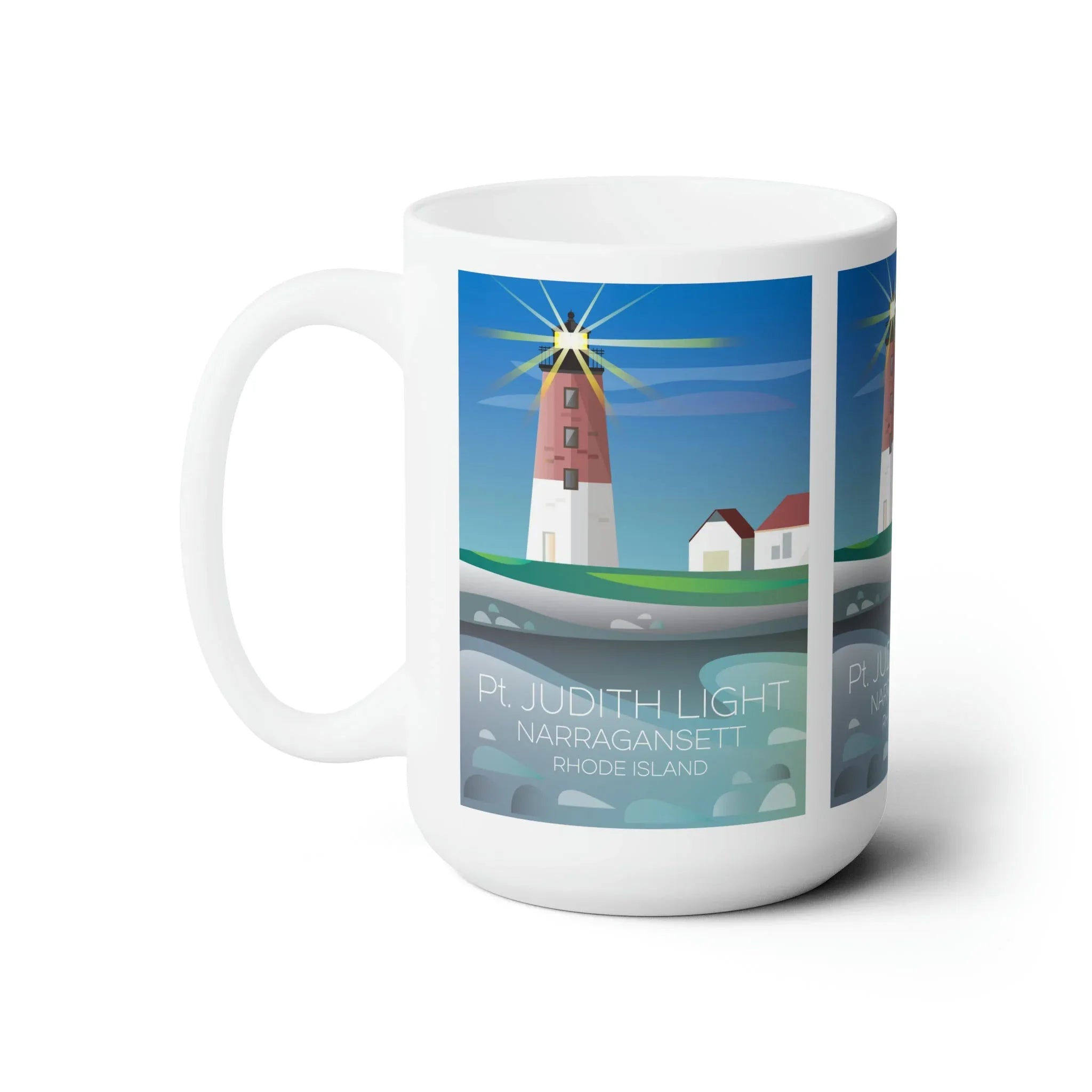 Point Judith Ceramic Mug 11oz or 15oz - BIG FRENCHIES