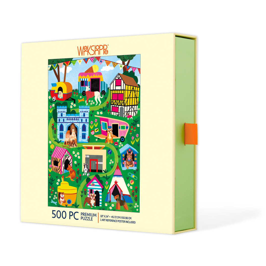 Doggie Dreamhouse 500 Piece Puzzle
